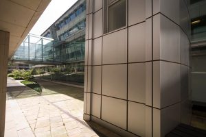 Монтаж на еталбонд.